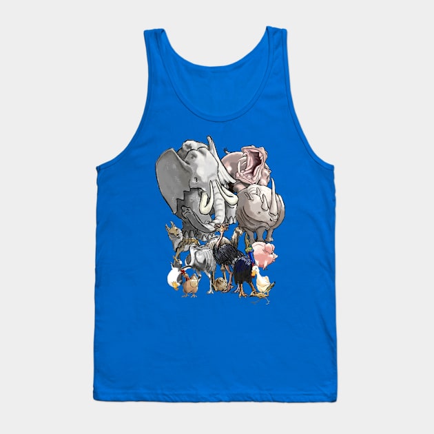 I<3Animals Tank Top by WTW